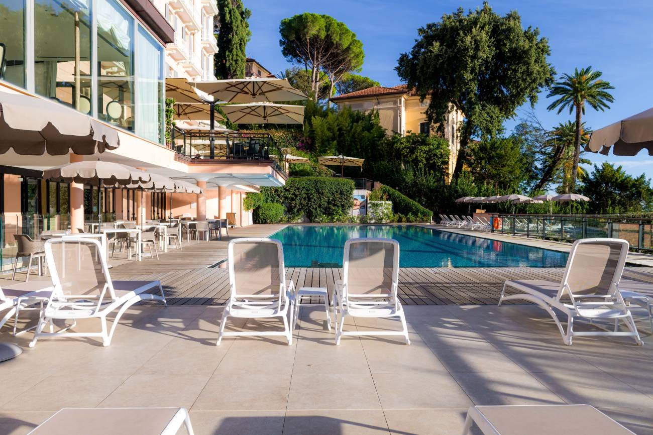 Piscina del Sala del Grand Hotel Bristol Resort & SPA a Rapallo