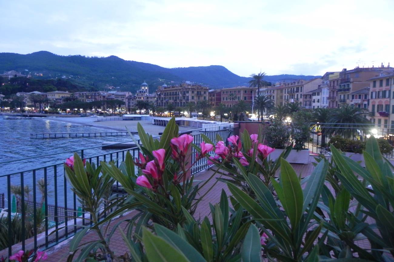 Terrazza dell'Hotel Helios a Santa Margherita Ligure