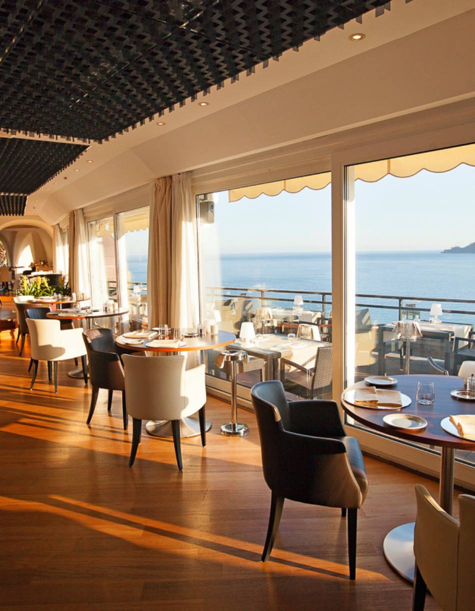 Sala del Ristorante del Grand Hotel Bristol Resort & SPA a Rapallo