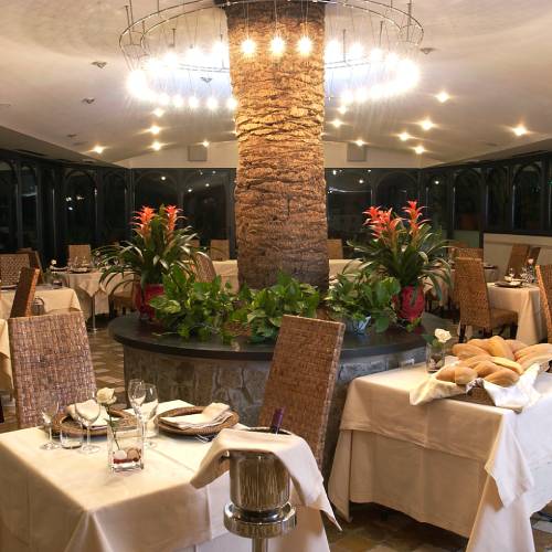 Sala interna del Ristorante Manuelina a Recco