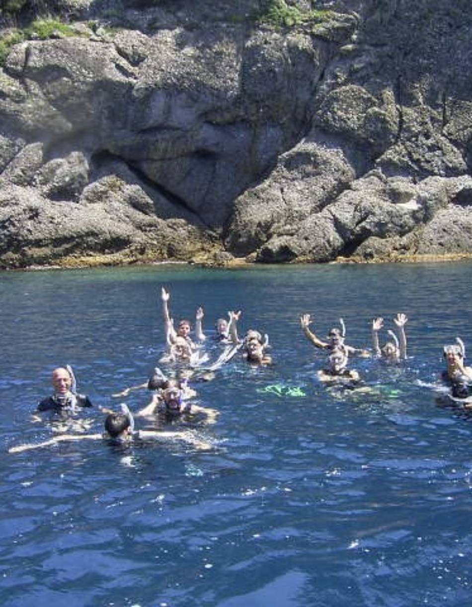 Esperienza di immersioni di snorkeling nelle acque del Golfo del Tigullio e dell’Area Marina del Monte di Portofino