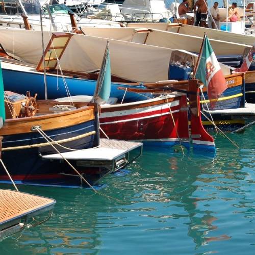 Barche a Portofino Coast