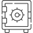 Icona cassetta di sicurezza